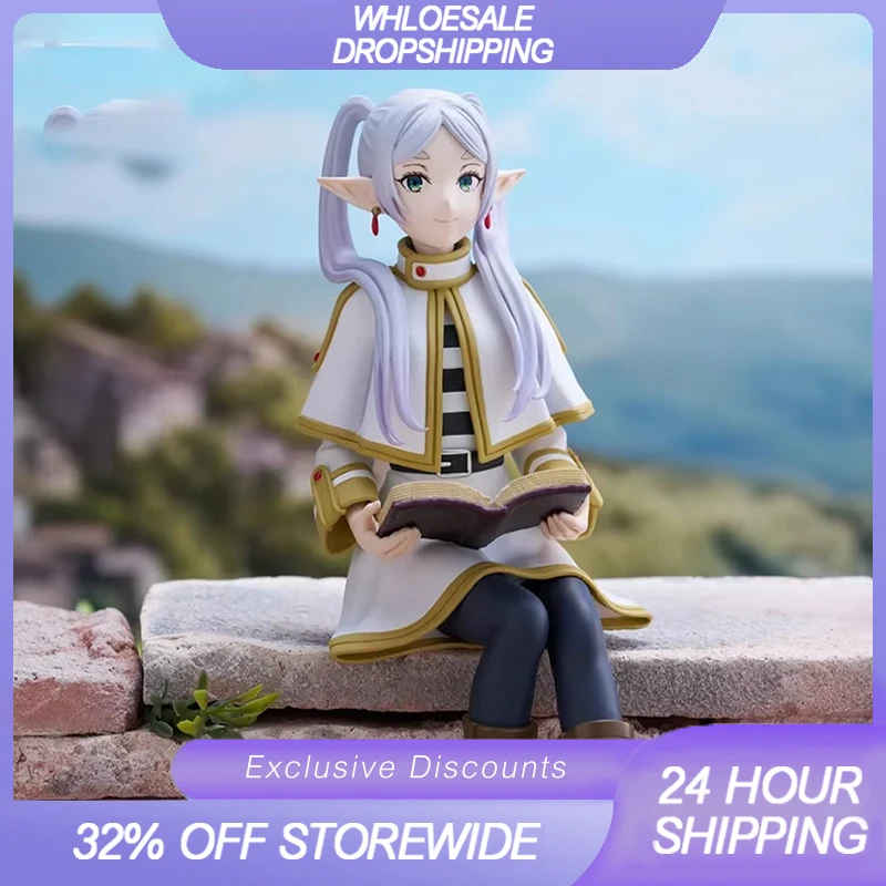 Figura de acción coleccionable Frieren Noodle Stopper de 14cm, juguetes perfectos, regalos para niños y fanáticos de Sousou no Frieren