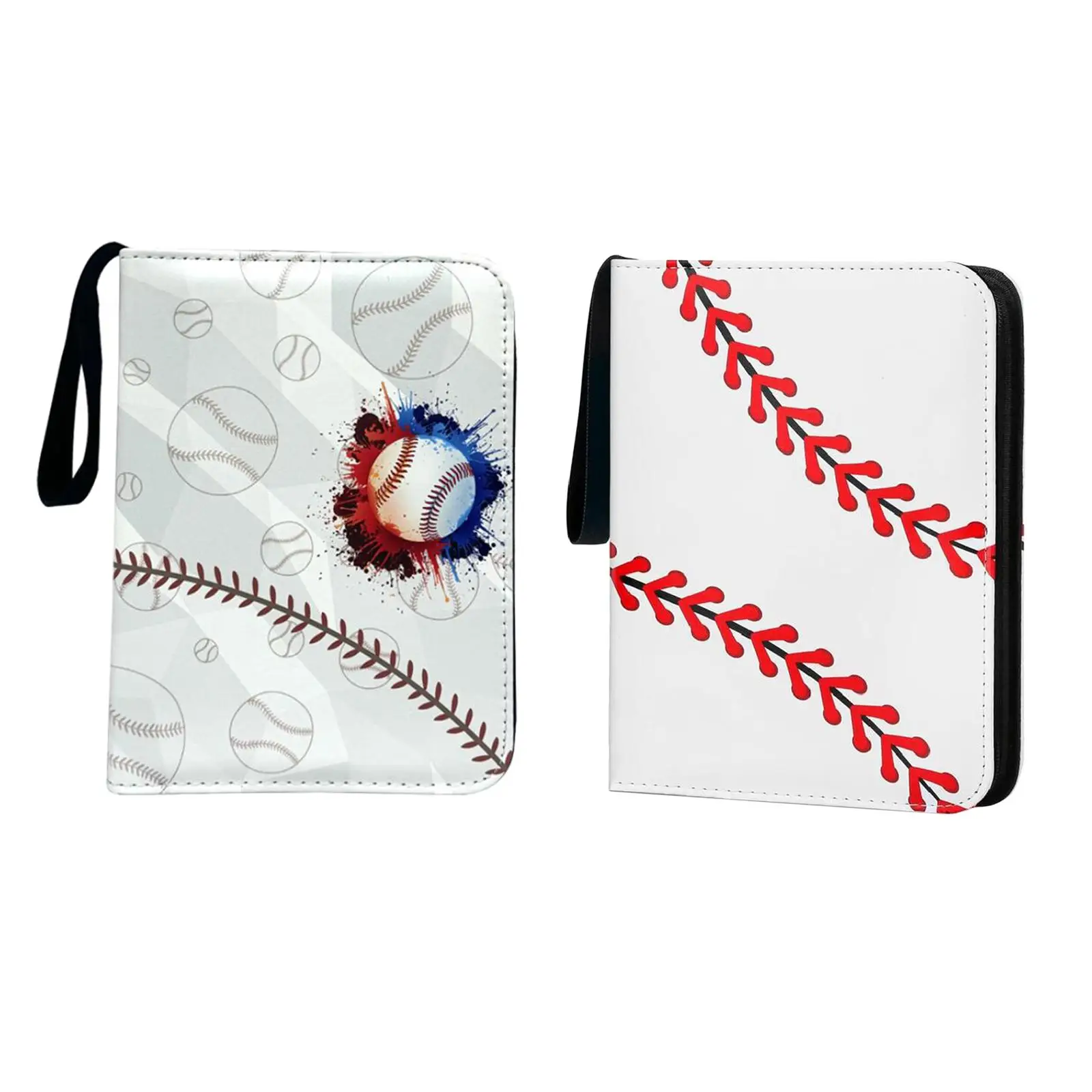 Card Collector Binder Reusable Trading Card Folder for Sport Cards TCG Cards