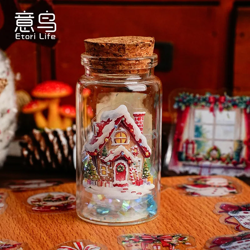 Pegatinas de Navidad Encuentros para planificadores y scrapbooking - imagen 3