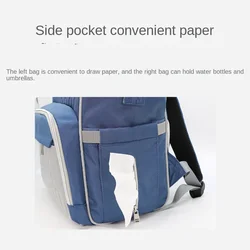 Bolsa de pañales impermeable multifunción para mamás – Elegante y práctica