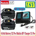 Makita 6Ahx2 ChargX1