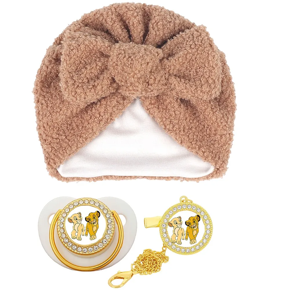 Lindos sombreros de felpa, accesorios para el cabello de otoño e invierno, estampados para bebés, chupetes y clips para chupete, maniquíes, duchas para recién nacidos sin BPA - imagen 2