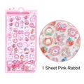 1Sheet Pink Rabbit