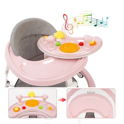 Triciclo infantil con antivuelco y empuje manual – Multifunción