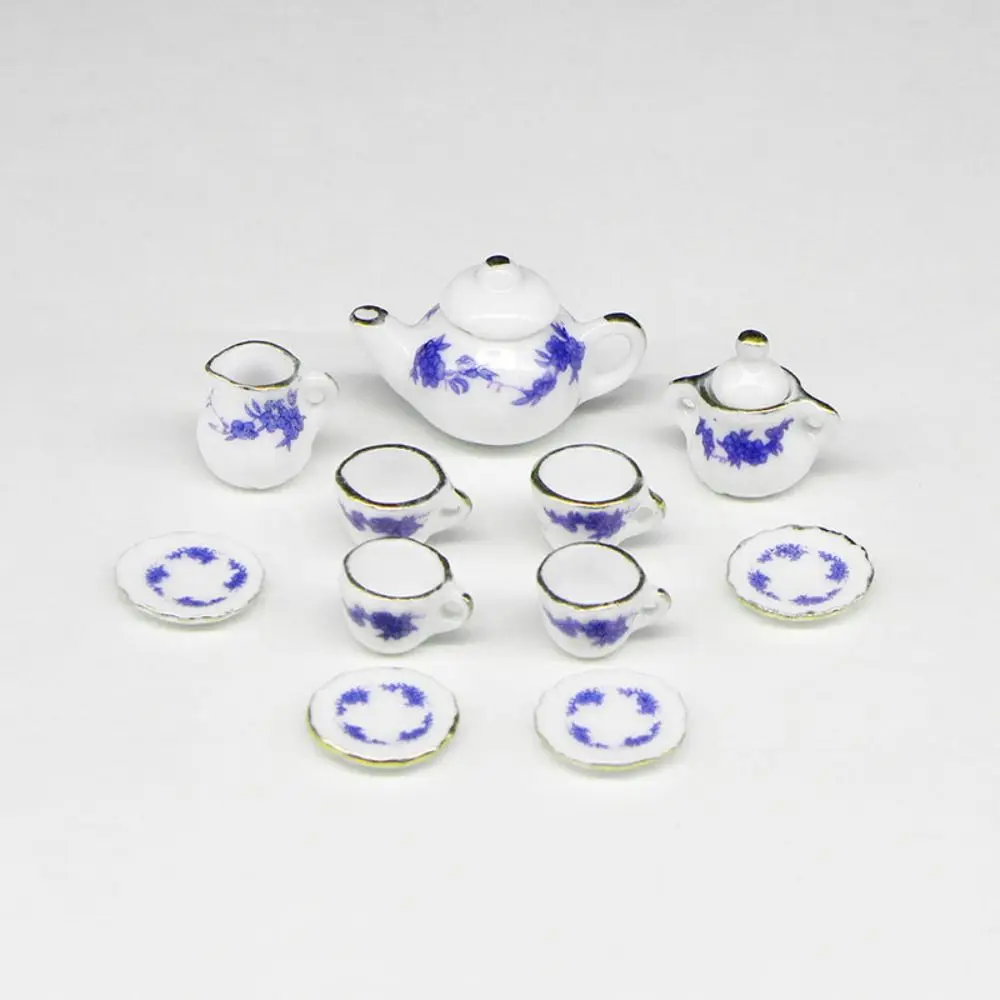 Nuevos accesorios para Mini casa de cerámica, 5 estilos, taza de té de China, decoración de casa para 1/6 BJD/para 11,5"/para Blythe - imagen 4