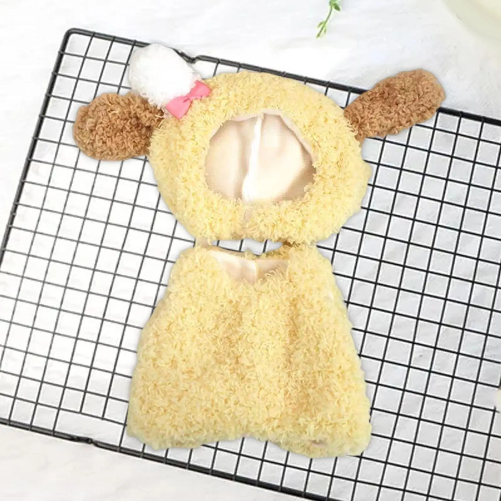 17cm Plush Doll Clothes Dress up Costumes Stylish Cartoon for 6.69inch Doll