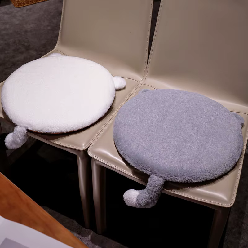 Cojín decorativo infantil de viscoelástica con diseño gatito