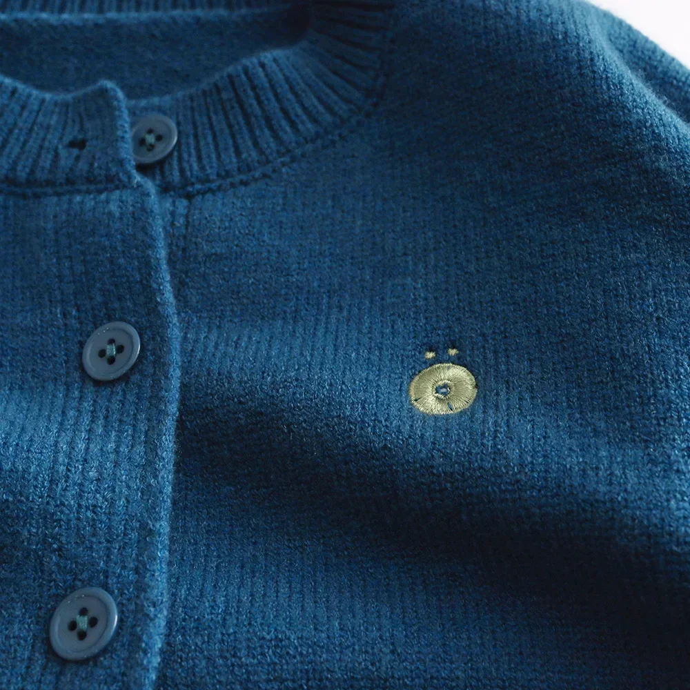 Ropa para niños de 2 a 7 años, suéteres de otoño para niñas, prendas de punto de un solo pecho para niños, traje de punto para niñas, traje para niños - imagen 4