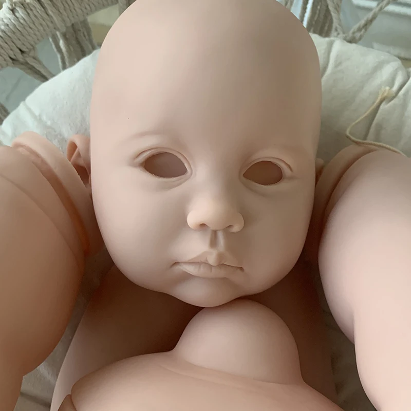 NPK 27 ''alta cantidad sin terminar sin pintar DIY piezas de muñeca Reborn Dol Kit Julieta tamaño enorme niña pequeña tacto Real suave - imagen 5