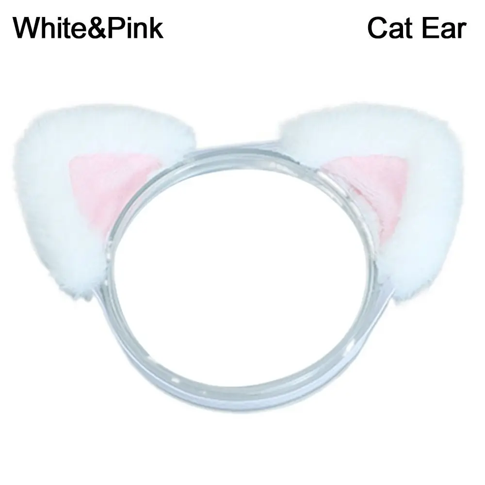 White-Pink-Cat Ear