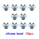 10pcs pastel blue