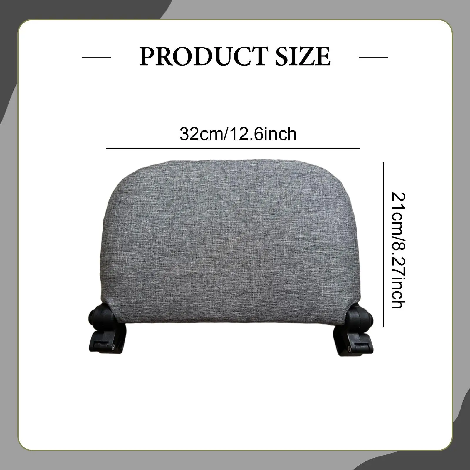 Reposapiés ajustable para cochecito infantil – Tela Oxford plegable - imagen 2