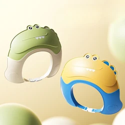 Gorro de champú con protector de oídos para niños