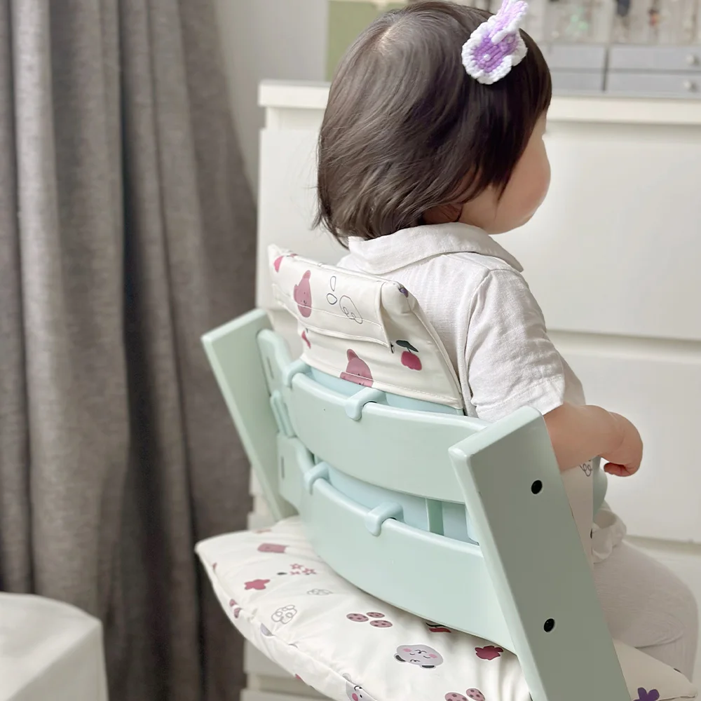 Cojin para silla de comer bebe – antimanchas lavable e impermeable - imagen 5