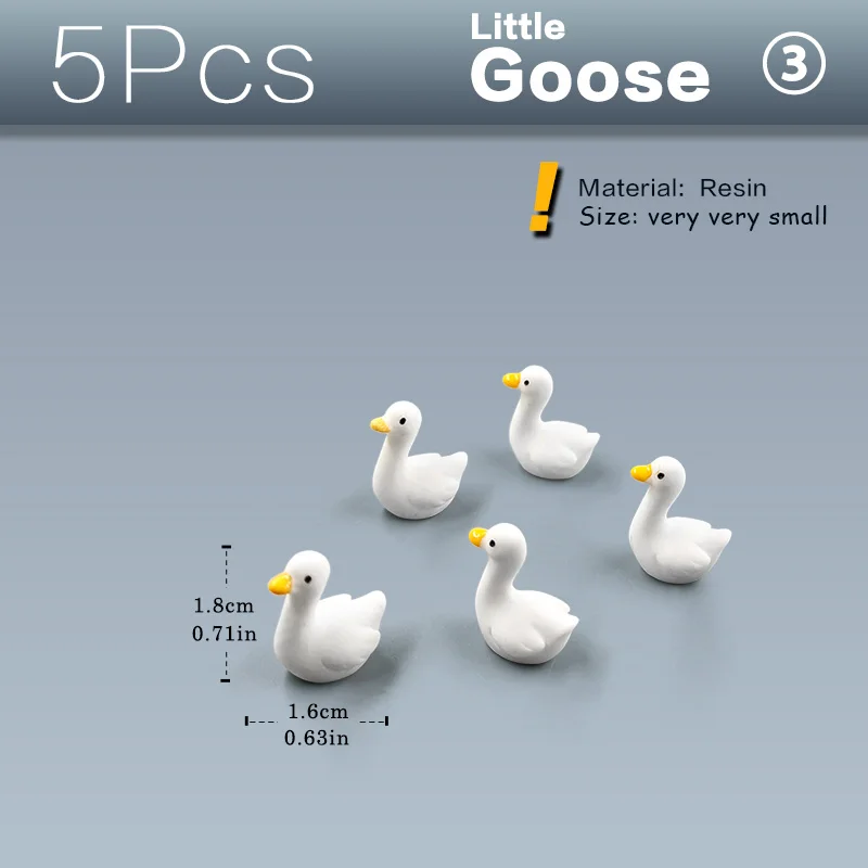 5pcs Goose