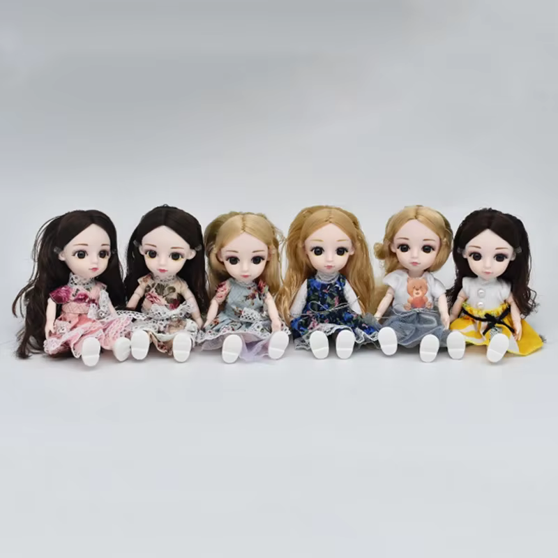 Muñeca articulada BJD con vestido y zapatos – Regalo para niña - imagen 4