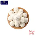 Beige Crochet Beads