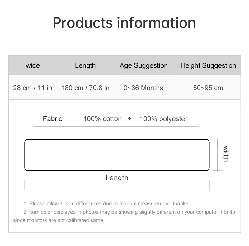 Protector cama - Tamaño versátil