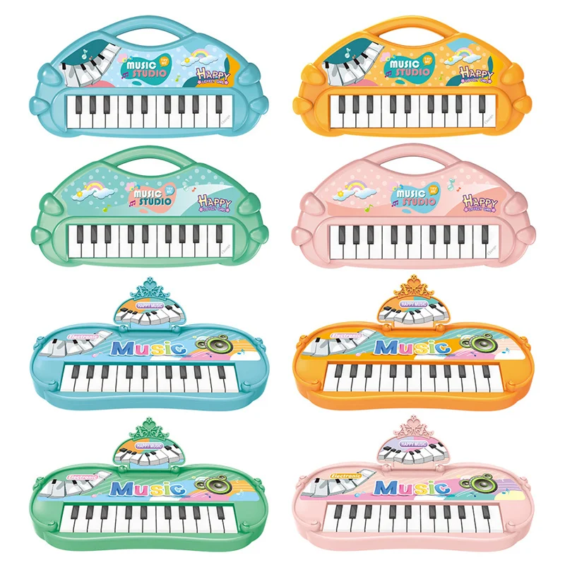 Piano de juguete Musical de 13 teclas, teclado de sonido, instrumento musical eléctrico, juguetes educativos para edades tempranas de desarrollo para niños, regalos - imagen 3