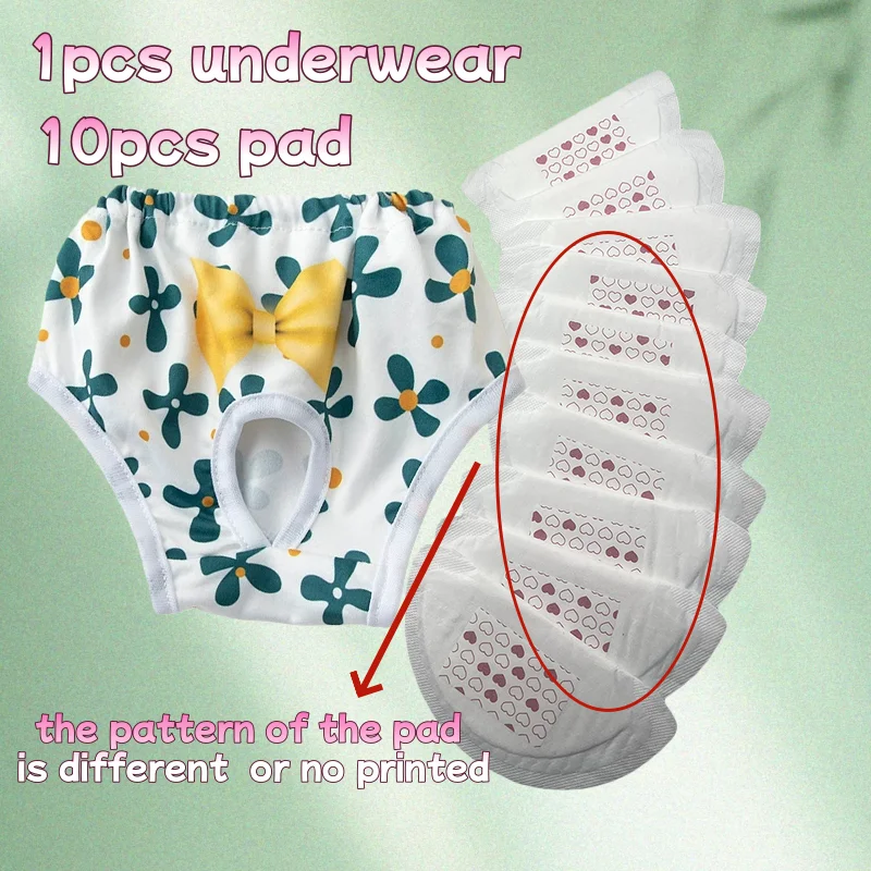 Pañales reutilizables para perros con almohadillas absorbentes - imagen 2