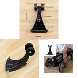 R6FD Los niños viajan en automóvil del juguete del juguete parte trasera reemplazo del ensamblaje trasero y