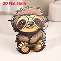 2D Flat Sloth