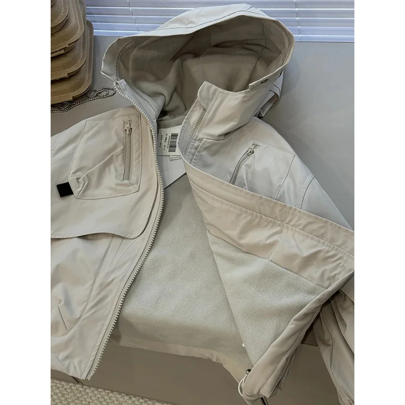 Abrigo acolchado con capucha para niños: parkas cortaviento - imagen 5