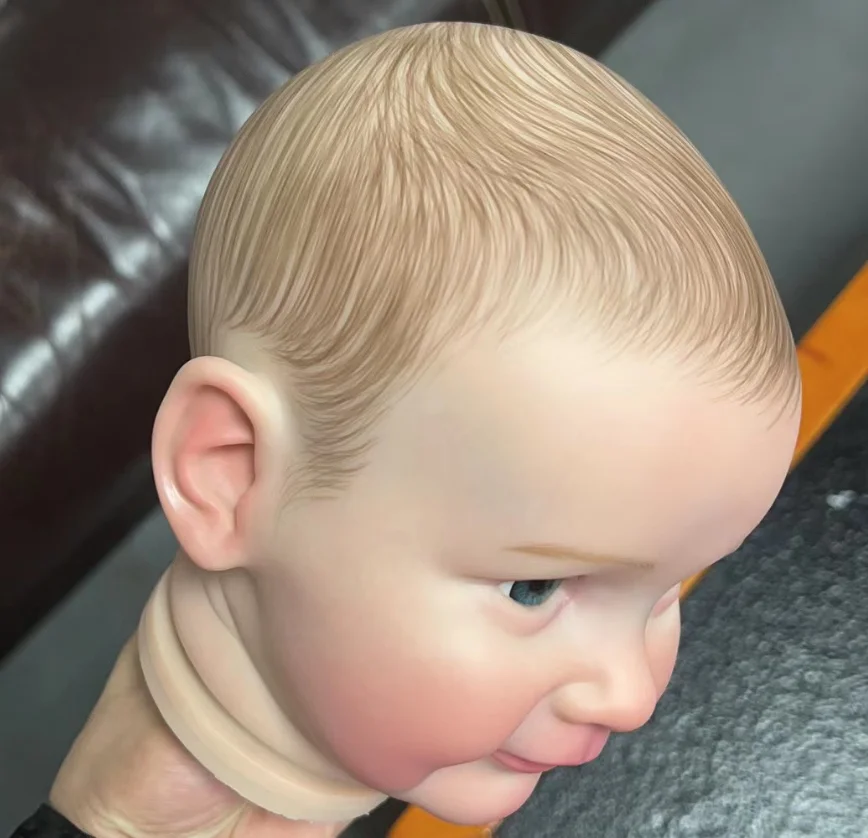 Piezas de muñeca sin montar ya pintadas con cuerpo de tela, kit de bricolaje Zoe de 26 pulgadas - imagen 5