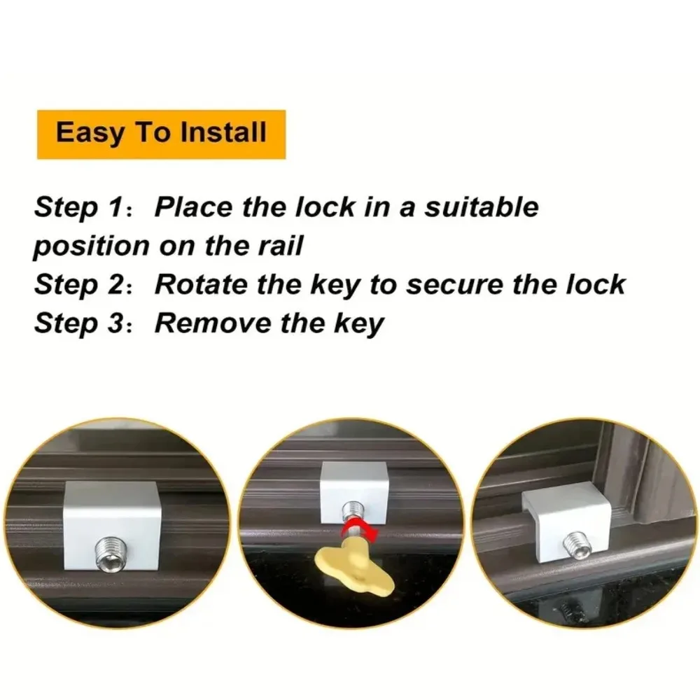Cerraduras de seguridad childproof para puertas y ventanas – Protección infantil - imagen 3