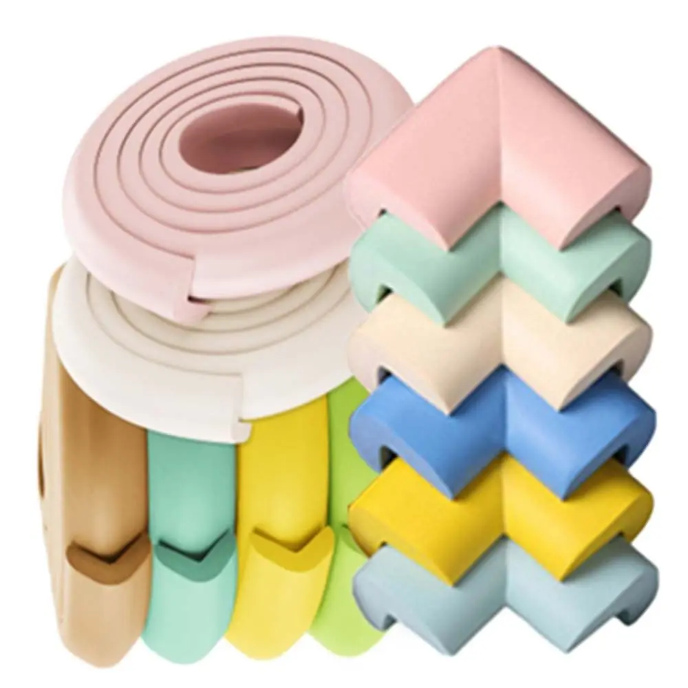 Protector de esquinas de seguridad para bebés, tira de protección de bordes de escritorio, cinta de protección segura para niños, protección de esquinas de muebles, 2M - imagen 5