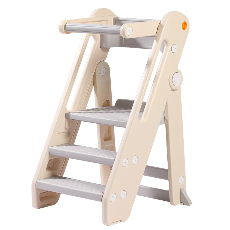 LazyChild Taburete Plegable Plástico para Torre de Aprendizaje - imagen 4