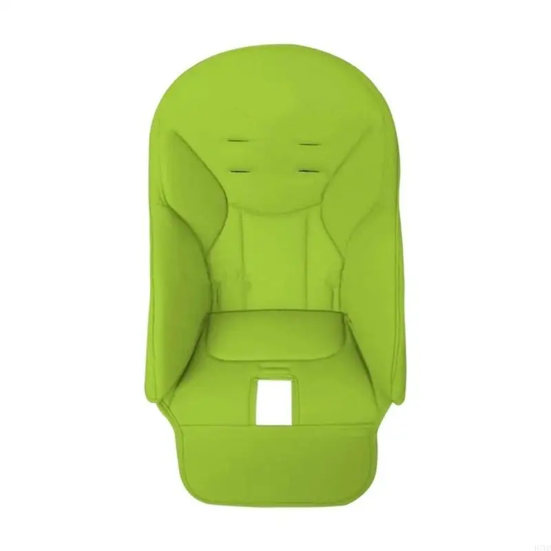 D7YD-cojín para trona para niños, funda protectora para silla comedor bebé, almohadilla cuero PU y esponja, cómodo para - imagen 5