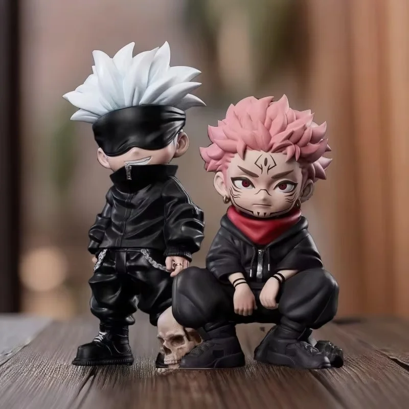 Figura Jujutsu Kaisen Gojo y Sukuna – Muñeco Chibi PVC coleccionable