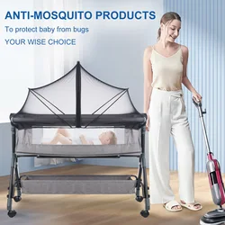 Mosquitera universal para cama de bebé – Ventilada 4 estaciones