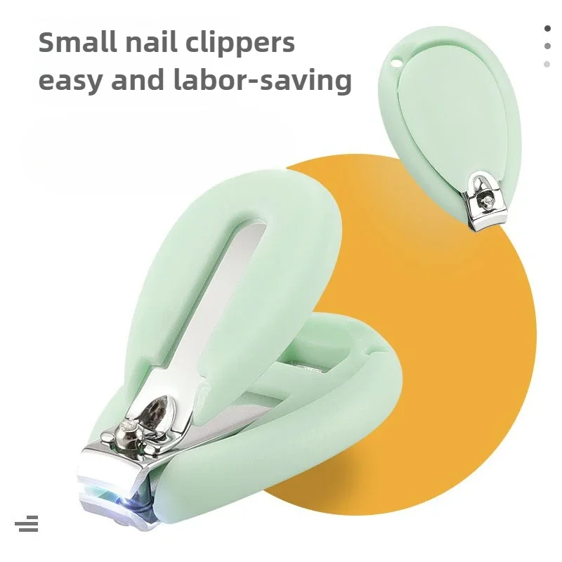 Kit de cuidado para bebé recién nacido con cortaúñas y tijeras - imagen 2