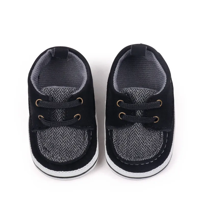 Zapatos de bebé a la moda de 0 a 18M, suela de goma antideslizante para primeros pasos, zapatos informales para niños recién nacidos de otoño y primavera - imagen 5