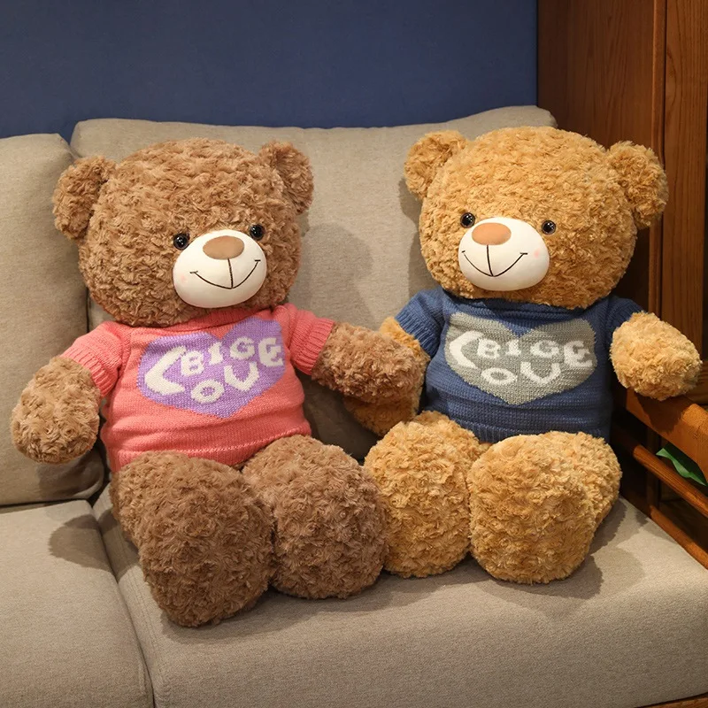 Oso de peluche grande suave almohada confort para niños - imagen 4