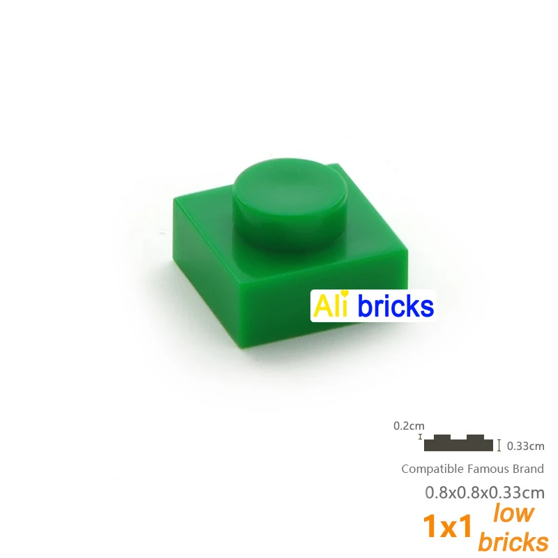 300pcs green