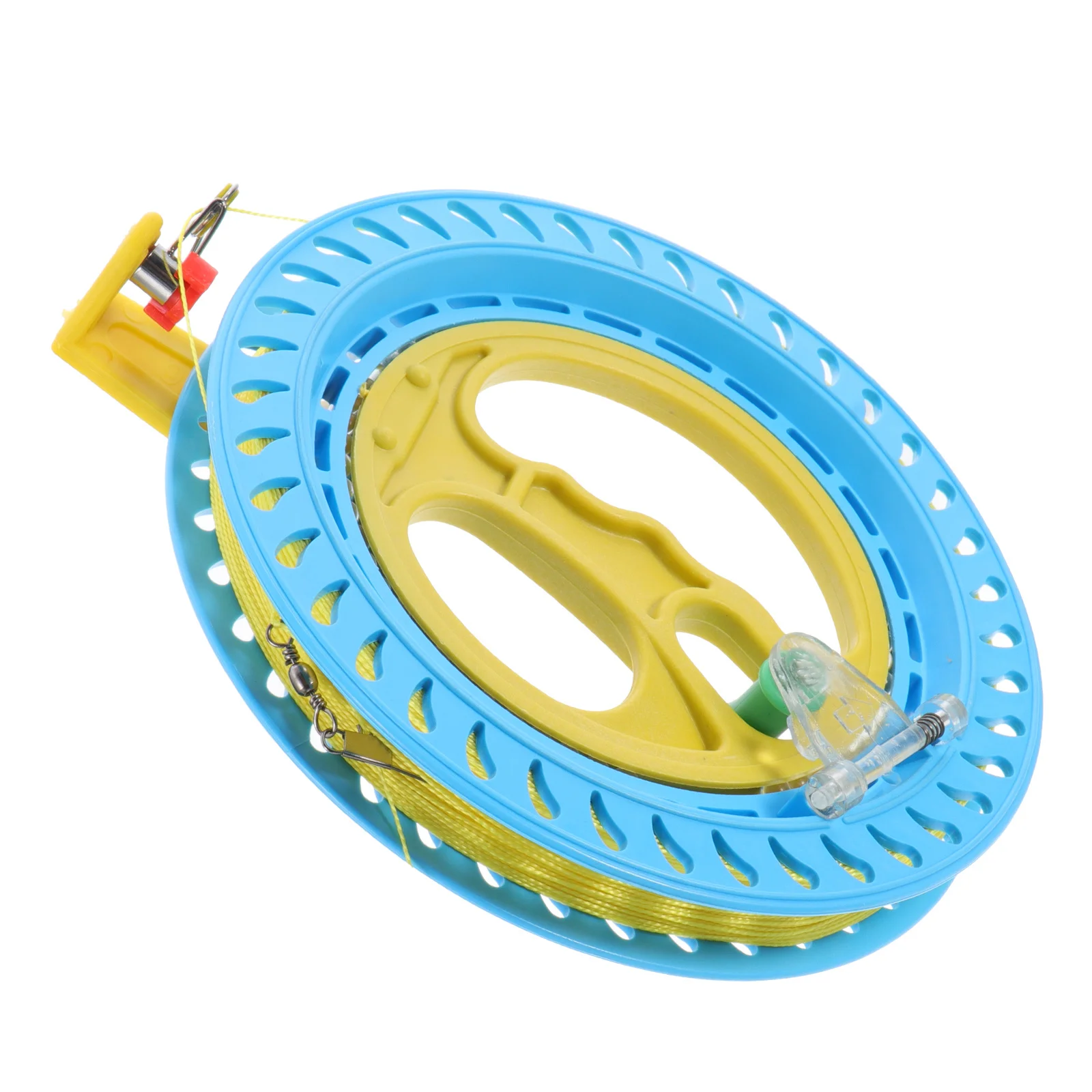 Rueda de línea de plástico, agarre manual, carrete guía duradero, carrete de cometa voladora resistente a los arañazos, carrete de viento, herramienta para cometas voladoras - imagen 3