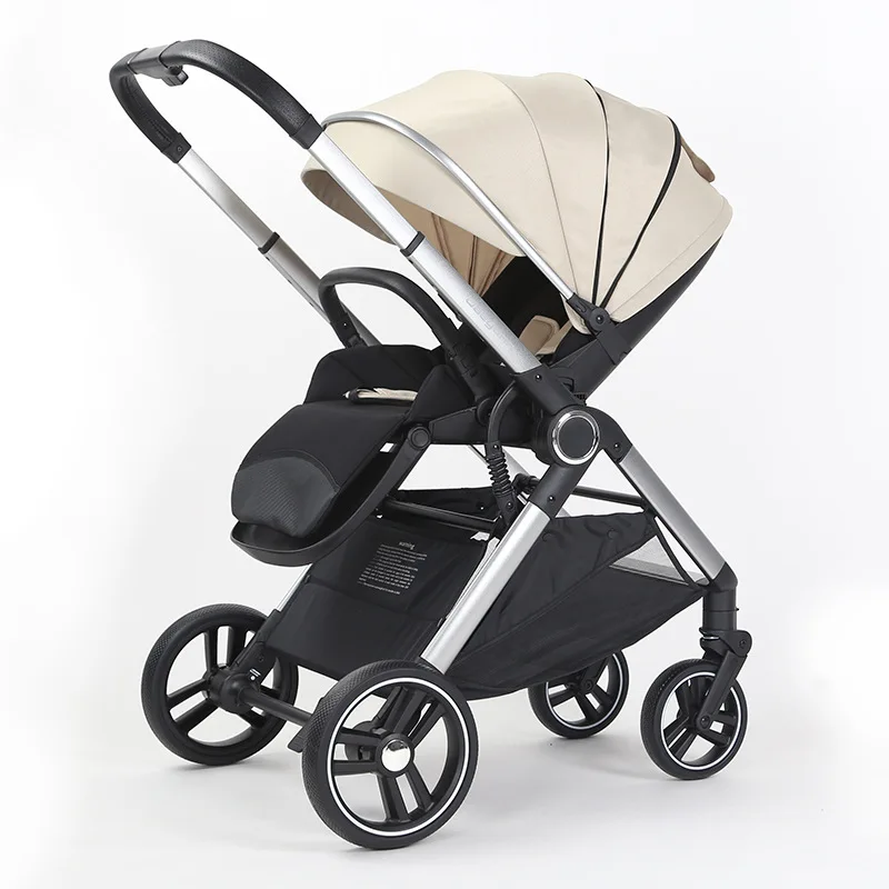Asientos plegables bidireccionales y cochecito de mano ultraligero para bebés recién nacidos y niños