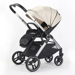 Asientos plegables bidireccionales y cochecito de mano ultraligero para bebés recién nacidos y niños