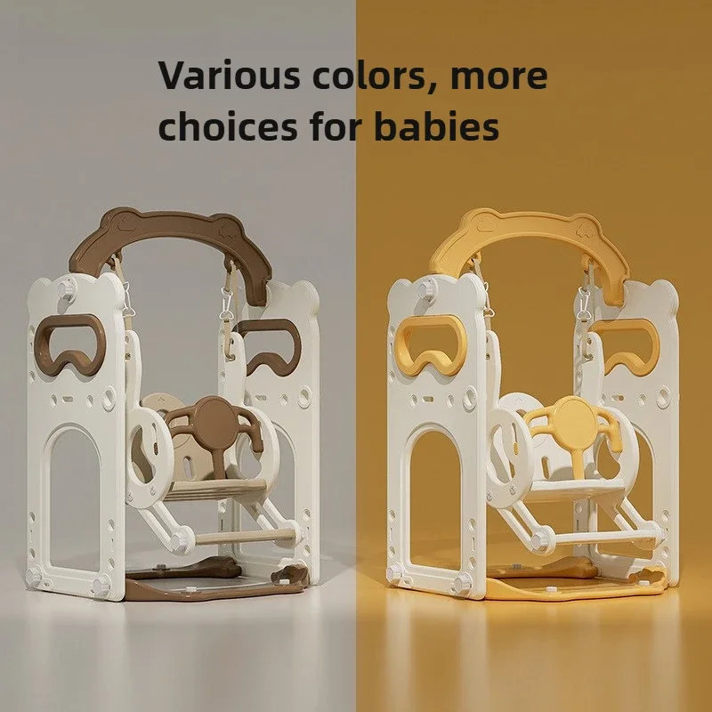 Columpio para bebé, asiento mecedora interior ligero con correas colgantes seguras, cuna para niños pequeños de fácil instalación para el hogar - imagen 2