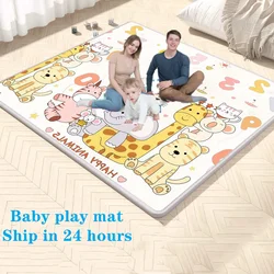 Alfombra de juegos para bebés – Puzzle EVA antideslizante