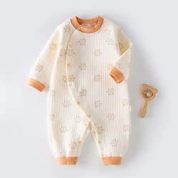Mono de punto suave de algodón para bebé unisex – Cómodo y cálido
