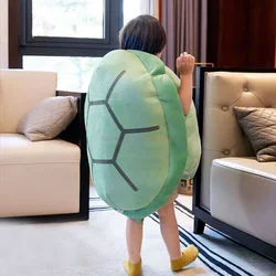 Saco de dormir infantil de peluche con tortuga – acogedor y suave