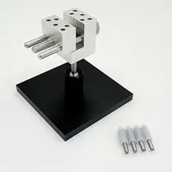 Mini tornillo de banco portátil para reparación DIY en mesa electrónica