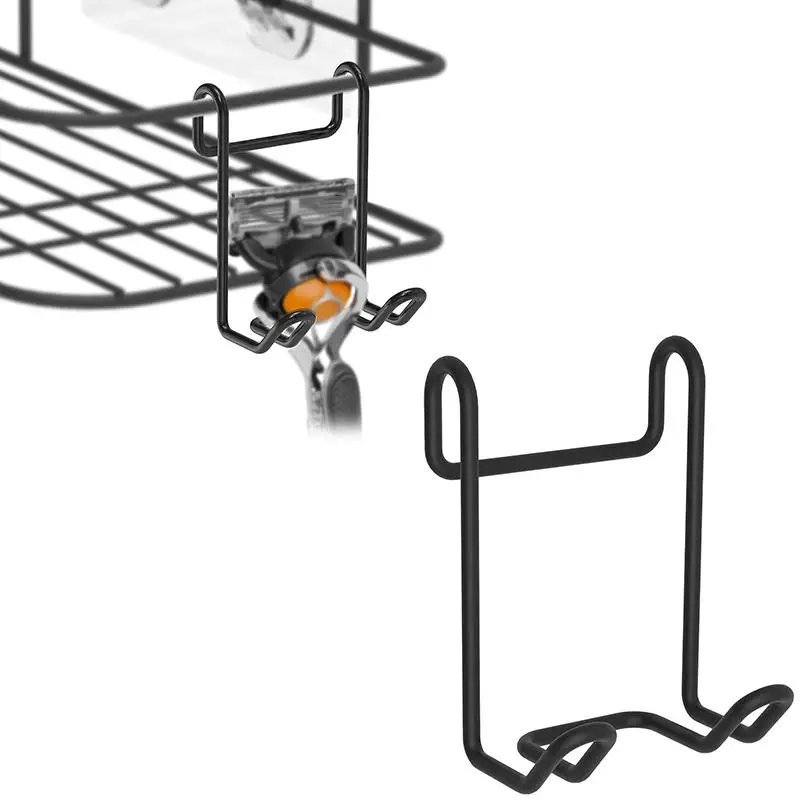 Cesta esquinera de acero inoxidable sin taladrar para baño y afeitado
