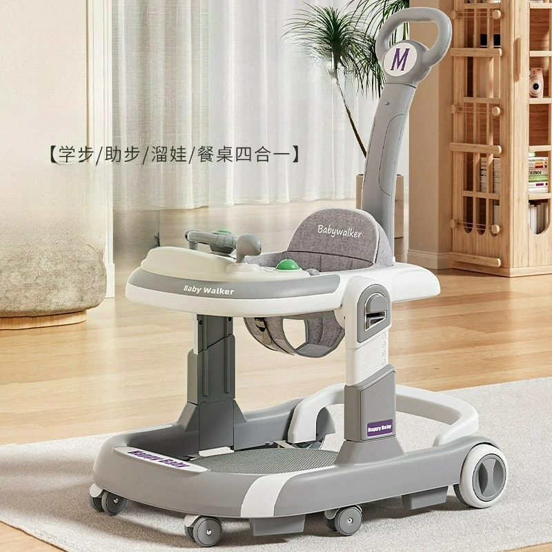 Andador para bebé 2025, ligero, plegable, multifuncional, antivuelco, ayuda a los bebés, los niños aprenden a caminar - imagen 2