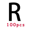 100pcs R