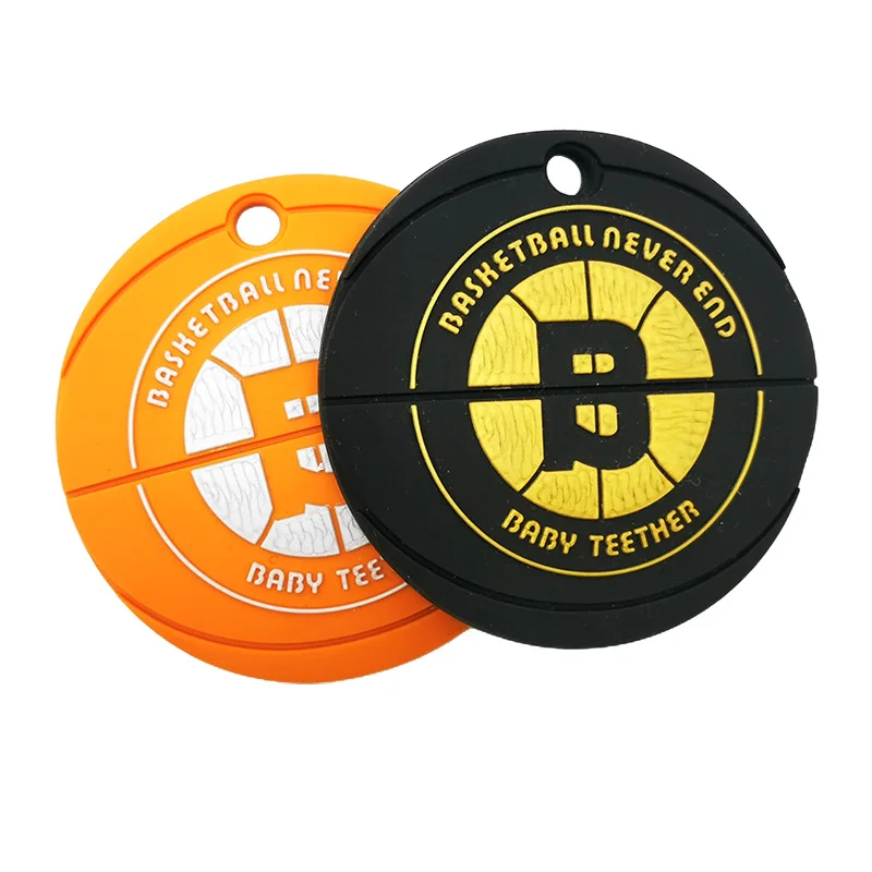 Mordedor de fútbol de dibujos animados, chupete alisador para bebé, collar de lactancia sensorial, pulsera, accesorios de joyería, nuevo, 1 unidad - imagen 4